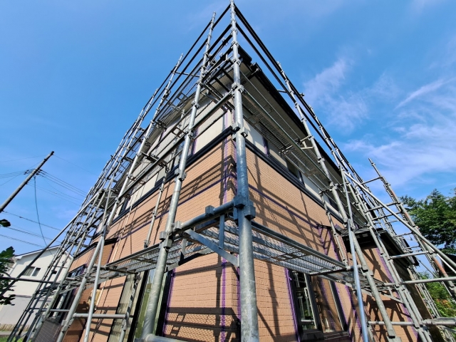 名古屋市　足場仮設