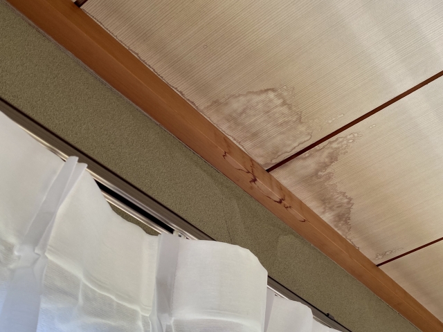 名古屋市　天井雨染み