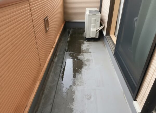名古屋市　ベランダ　防水塗装