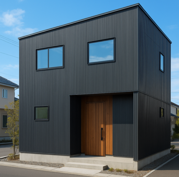 名古屋市　金属サイディングカバー工法